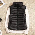 Ultra Light Down Vest - Women's Sleeveless Puffer, Warm and Lightweight Layer