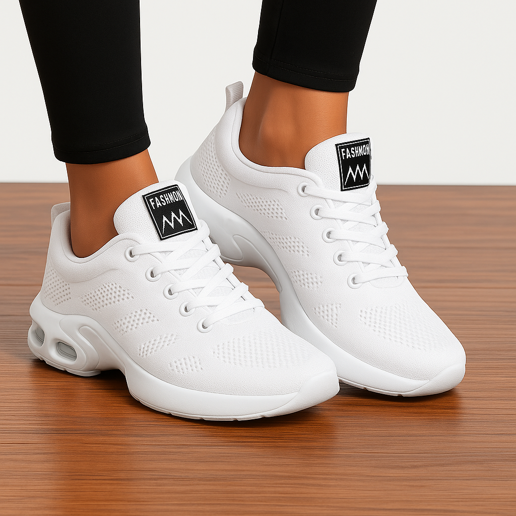 Women's Walking Shoes - Lightweight Cushioned Sneakers for All-Day Comfort