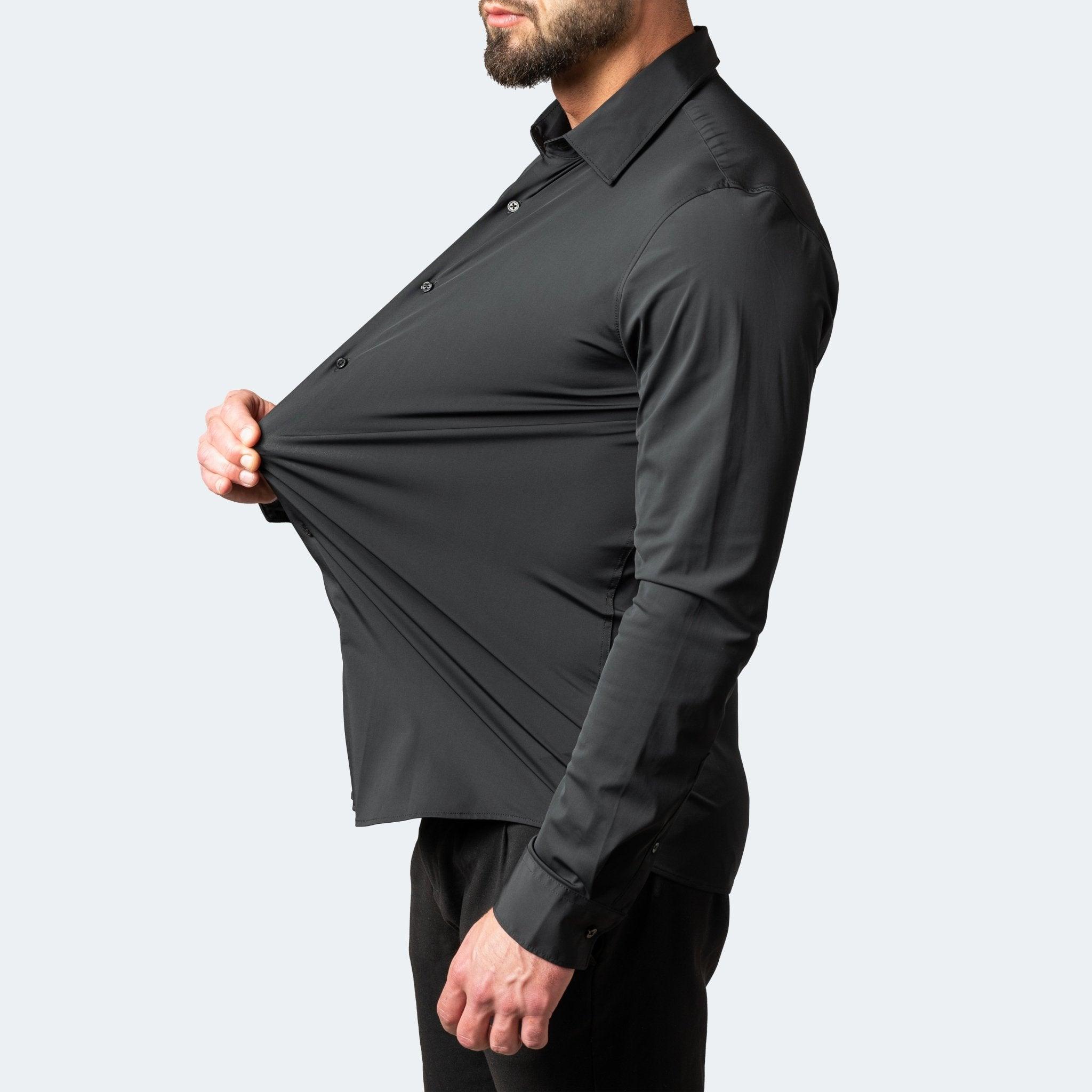 Non-Iron Stretch Dress Shirt for Men