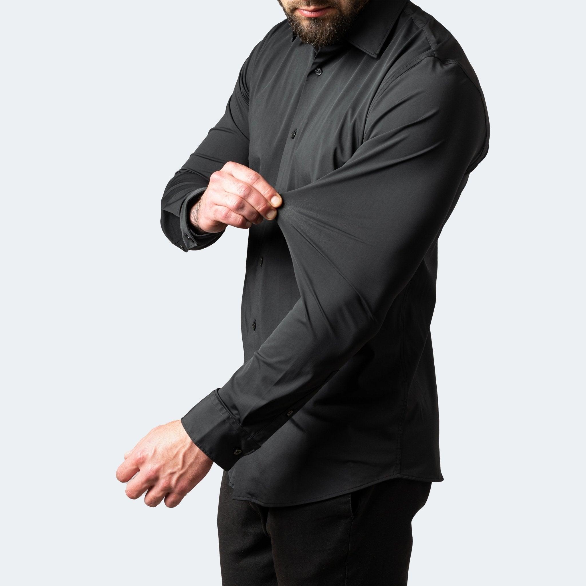 Non-Iron Stretch Dress Shirt for Men