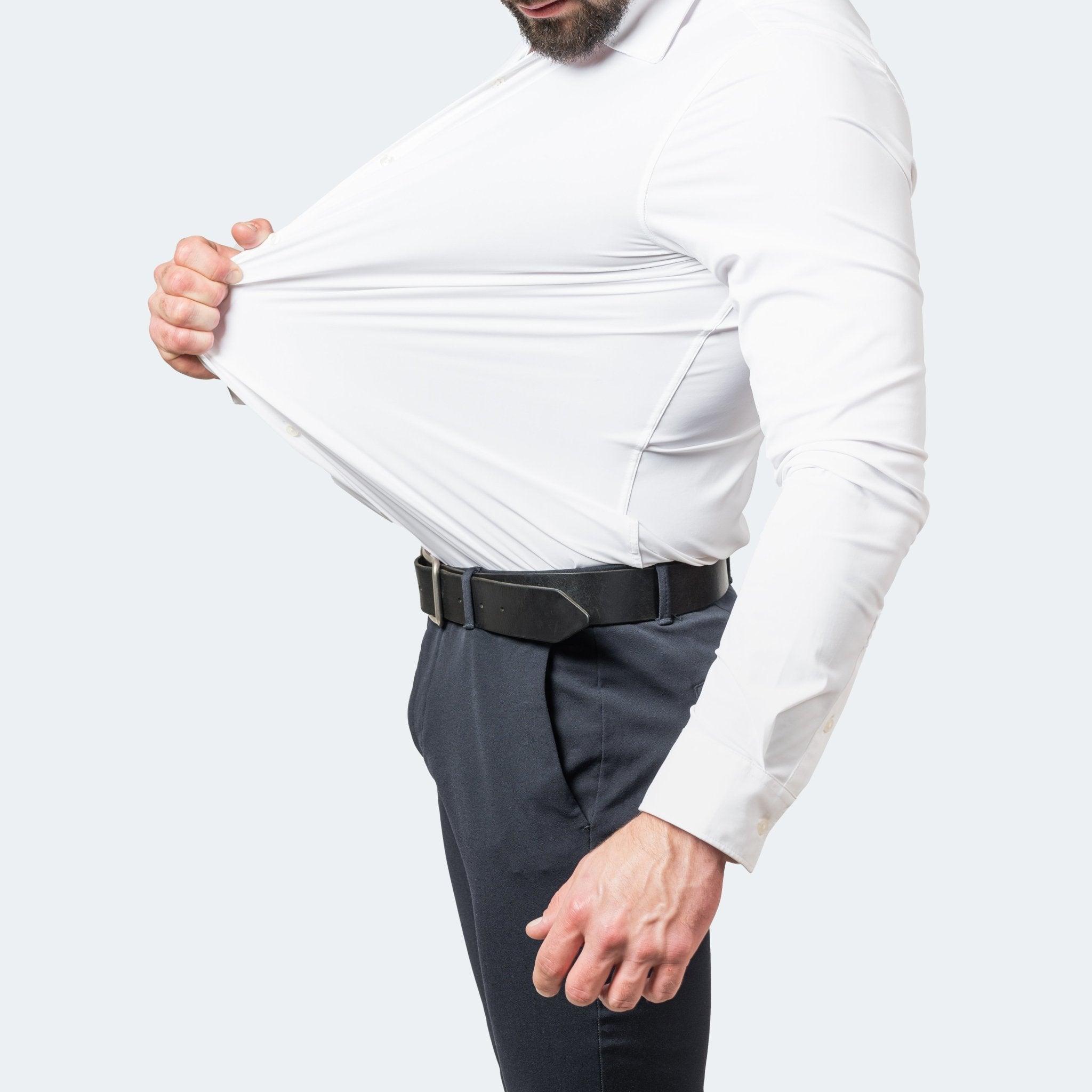 Non-Iron Stretch Dress Shirt for Men